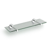 Clou Flat tablette 45x14.2x4.8cm verre Chrome SW9760