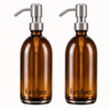 Fortifura Calvi Zeepdispenser - 500ml - set van 2 - geborsteld rvs SW1482376