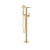 Crosswater Fuse Badkraan - staand - met handdoucheset - gecoat messing geborsteld (goud) SW928040