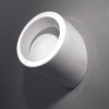 Sanindusa WCA Urinoir - 35x31,5x50,5cm - matériel de fixation - siphon - blanc SW1030599