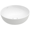 Villeroy en Boch Artis opzetwastafel rond Ø43cm zonder overloop ceramic+ wit 1025293 Villeroy en Boch Artis opzetwastafel rond Ø43cm zonder overloop ceramic+ wit 1025293
