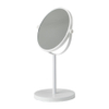 Aquanova Beau miroir grossissant – rond Ø 19,5 cm – double face, grossissement 3x – Blanc SW485158