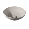 By Goof Waskom - opbouw - 38.5x13.8x38.5cm - Solid surface - Rond - Mat Beige SW1177022