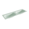 Mondiaz BIG small Greey solid surface inbouw wastafel 150cm dubbel SW423715 Mondiaz BIG small Greey solid surface inbouw wastafel 150cm dubbel SW423715
