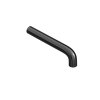 Hotbath Cobber Uitloop toepasbaar op CB005(T) - CB006(T) - 15 cm 105 106 - PVD - gepolijst zwart SW1246745