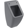 Villeroy & Boch venticello urinoir - met achterinlaat - met deksel - 28.5x54.5x31.5cm CeramicPlus - Graphite (mat grijs) SW453860