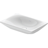 Duravit Viu waskom zonder kraangat zonder overloop 60x41.5cm wit SW297123 Duravit Viu waskom zonder kraangat zonder overloop 60x41.5cm wit SW297123
