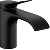 Hansgrohe Vivenis Mitigeur lavabo monocommande 80 avec vidage à tirette noir mat SW642480