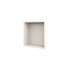 Looox Storage Collection Inbouwnis - 30x30x7cm - flens - matt off-white SW1444008