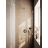 Hotbath Cobber Regendoucheset - inbouwkraan - thermostatisch - 20cm hoofddouche - handdouche - geborsteld nikkel (RVS) SW1437747