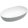 Villeroy en Boch Artis opzetwastafel ovaal 61x41x12.5cm zonder kraangat zonder overloop fullmoon SW68830 Villeroy en Boch Artis opzetwastafel ovaal 61x41x12.5cm zonder kraangat zonder overloop fullmoon SW68830