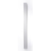 Vasco Bryce Mono Radiateur design aluminium vertical 200x15cm 642watt raccord 0066 Gris marron SW237093