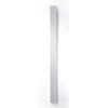 Vasco Bryce Mono radiateur design aluminium vertical 2200x150mm 696W - raccordement 0066 blanc structuré (S600) SW237099