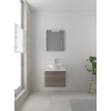Bruynzeel Combo badmeubelset 60x45cm 1 wasbak 2 lades met spiegel met softclose ceramic orlando eiken SW383441 Bruynzeel Combo badmeubelset 60x45cm 1 wasbak 2 lades met spiegel met softclose ceramic orlando eiken SW383441