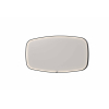 INK SP31 miroir - 160x4x80cm contour en cadre en acier incl dir LED - chauffage - changement de couleur - dimmable et interrupteur - noir mat SW955997