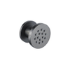 Fortifura Calvi zijdouche - 5cm - rond - PVD - geborsteld gunmetal (antraciet) SW1108839