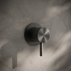 Hotbath Archie Inbouw douche mengkraan BGP - PVD - geborsteld gunmetal (antraciet) SW798889