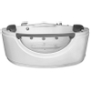 Exellence Borneo Baignoire d'angle massage Balneo 140x140x72cm SW333863 Exellence Borneo Baignoire d'angle massage Balneo 140x140x72cm SW333863