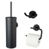 Haceka Kosmos Toiletset - 3-delig - Mat Zwart SW1177004