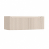 H&R Badmeubelen Juice Meuble sous lavabo - 120x45x40cm - coin droit arrondi - 1 tiroir - poignée intégrée - Merino SW1489762