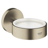 GROHE Essentials Support mural - pour distributeur de savon/verre - nickel brossé SW98935