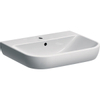 Geberit Smyle wastafel - 60cm - 1 kraangat - met overloop - wit SW417528