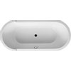Duravit Starck Baignoire acrylique ovale 180x80x46cm avec tablier et pieds Blanc 0315729 Duravit Starck Baignoire acrylique ovale 180x80x46cm avec tablier et pieds Blanc 0315729