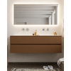 MONDIAZ VICA 150cm badmeubel rust 2 lades wastafel cloud dubbel zonder kraangat SW411216 MONDIAZ VICA 150cm badmeubel rust 2 lades wastafel cloud dubbel zonder kraangat SW411216