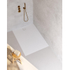 Riho Nuvia Douchevloer - 140x100cm - antibacterieel - purite - white matt SW1585158