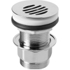 Villeroy en Boch afvoerplug niet afsluitbaar 10 30mm chroom 0108004 Villeroy en Boch afvoerplug niet afsluitbaar 10 30mm chroom 0108004