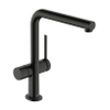 Hansgrohe Talis M54 ééngreeps keukenmengkraan 270 stopkraan voor vaatwasser Brushed Black Chrome SW1567372