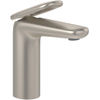 Villeroy & Boch Antao 1 greeps wastafelkraan - 140mm - met push open afvoergarnituur - Brushed Nickel (rvs) SW974161