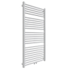 HR Badmeubelen Polo Designradiator - 60x8x118cm - middenaansluiting - 643 watt - wit glans SW732