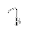 Hotbath Ace Wastafelmengkraan - laag - opbouw - draaibare uitloop - zonder waste - hoogglans chroom SW1117576