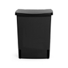 Brabantia Built-In Bin Poubelle encastrable - 10 litres - sans seau intérieur - black SW1117388