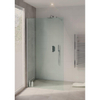 Bruynzeel Lector inloopdouche 120x210cm met muursteun aluminium mat profiel en helder glas GA12963 Bruynzeel Lector inloopdouche 120x210cm met muursteun aluminium mat profiel en helder glas GA12963