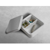 Ideavit solidcase opbergbox 14x14x5.7cm solid surface wit mat SW704722