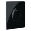 GROHE Start plaque de commande - 15.6x19.7cm - double chasse - noir brillant SW924870