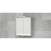Bruynzeel spiegelkast 75x70cm met 2 deuren exclusief verlichting aluminium GA11664 Bruynzeel spiegelkast 75x70cm met 2 deuren exclusief verlichting aluminium GA11664