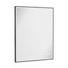 Crosswater MPRO spiegel met verlichting - 90x70cm - LED - verticaal/horizontaal - mat zwart SW1026495