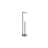 Wiesbaden Alonzo porte-rouleau de papier toilette avec porte-rouleau de réserve autoportant gunmetal PVD SW1225251
