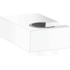 Hansgrohe Porter E wandhouder metaal - met vaste bevestigingspositie - mat wit SW297587