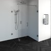 Saniclass Create douchecabine rechthoek 3-delig 100x120cm profielloos met antikalk en 8mm veiligheidsglas geborsteld RVS SW223645 Saniclass Create douchecabine rechthoek 3-delig 100x120cm profielloos met antikalk en 8mm veiligheidsglas geborsteld RVS SW223645