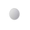 INK SP15 Miroir - 80x4x80cm - rond - encastré dans un cadre en aluminium - aluminium blanc mat SW416767