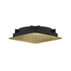 Hansgrohe Axor Citterio C hoofddouche 1jet ecosmart+ plafond inbouw27x27cm - polished gold optic SW1152190