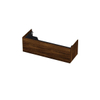 INK Wastafelonderkast - 120x45x37.6cm - 1 lade - push to open - met recht opdekfront - MFC - Koper eiken SW439449