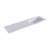Mondiaz BIG small Cale solid surface inbouw wastafel 170cm rechts SW426214 Mondiaz BIG small Cale solid surface inbouw wastafel 170cm rechts SW426214