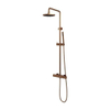 Brauer Copper Edition stortdoucheset diameter 30cm met staafhanddouche geborsteld koper PVD SW374477 Brauer Copper Edition stortdoucheset diameter 30cm met staafhanddouche geborsteld koper PVD SW374477