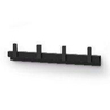 Zack POTES Barre porte-serviettes 24cm noir SW1416158