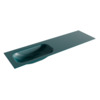 Mondiaz BIG small Smag solid surface inbouw wastafel 160cm links SW424900 Mondiaz BIG small Smag solid surface inbouw wastafel 160cm links SW424900